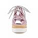 Latasa Women's Fashion Star Square-toe Lace-up Platform Wedge Oxford Shoes