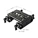 NICEYRIG Tripod Mounting Plate with 15mm Rod Clamp Railblock for Rod Support / Dslr Rig Cage