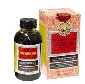 Nin Jiom Pei Pa Koa - Sore Throat Syrup - 100% Natural (Honey Loquat Flavored) (10 Fl. Oz. - 300 Ml.) - 3 bottles by Nin Jiom