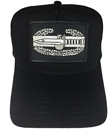 COMBAT ACTION BADGE CAB HAT - BLACK - Veteran Owned Business