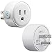 GMYLE Wifi Smart Plug Mini Outlet Socket Work with Alexa, Remote Control Your Electric Devices from Anywhere, No Hub Required, Work with Amazon Alexa Echo Dot & Google Home, White [4 Pack]