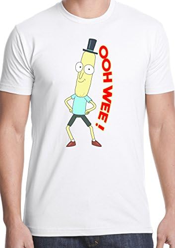 MR Poopy Butthole T-Shirt - Rick and Morty Design Print - Machine Washable