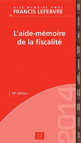 L' aide-mémoire de la fiscalité