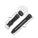Replacement Watch Band 18mm Black Rubber Strap for Casio AE-1000w AQ-S810W SGW-400H/SGW-300H