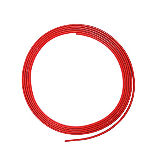 4R Quattroerre.it Mini Trim Profiles, 3 mm x 3 mt, Red