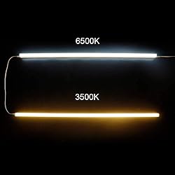 LightingWill LED T5 Integrated Fixture 4FT, Warm
