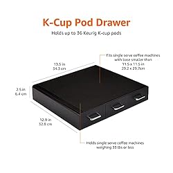 Amazon Basics Coffee Pod Storage Drawer for K-Cup