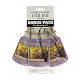 Yankee Candle Lemon Lavender Classic Car Jar Air Freshener Single