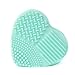JASSINS Makeup Brush Cleaning Tool/Cosmetic Brush Washing Silicone Egg for Makeup Brushes (Pink+Lake Green)