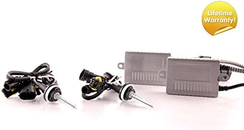 DDM Tuning Plus 35W Premium HID kit, Slim AC Ballasts w / Hi-Output Bulbs, H8, 4500K