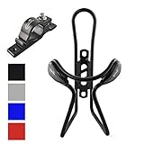 Lumintrail Lightweight Aluminum Alloy Bicycle Bike Water Bottle Cage Holder with Handlebar Mount Bracket