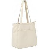 Lily queen Tote Bag for Women Lightweight Shoulder Bag with Zipper Travel Handbags Pockets