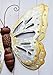ShabbyDecor Galvanized Metal Butterfly Wall Hanging for Farmhouse Decor