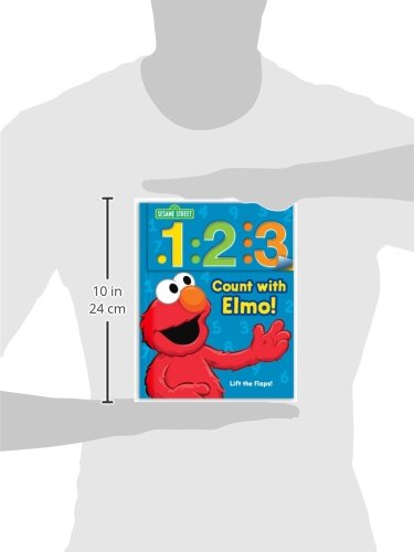Sesame Street: 1 2 3 Count with Elmo!: A Look, Lift, & Learn Book (Look, Lift & Learn Books) - Thumbnail 5