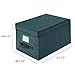 Ornament Storage Box - Flip Top Organizer Cube With 24 Individual Compartments and Dividers - For Christmas Bulbs and Decorations by Elf Stor (Green)