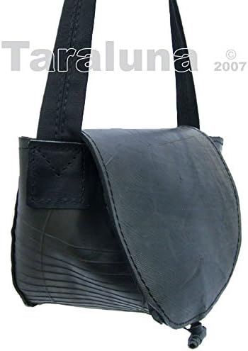 Small Recycled Tire Shoulder Bag