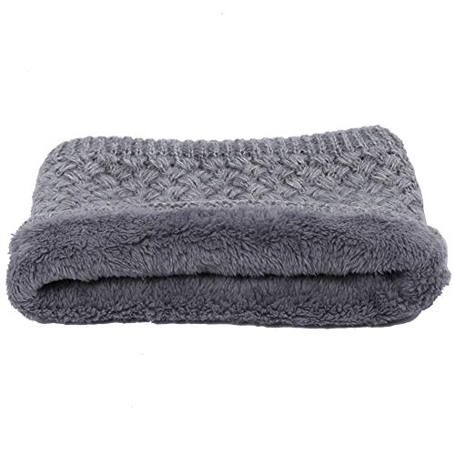 mogen886 Trenton Winter Infinity Scarf Neck Warmer for Men Women Soft Fleece Lined Thick Knit Circle Scarf Windproof Black - Thumbnail 7
