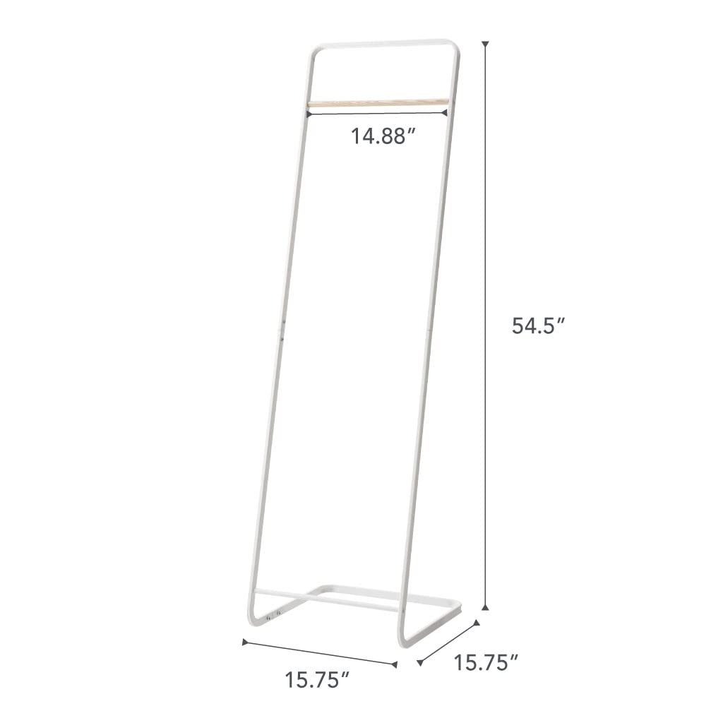 Yamazaki Home Tower Freestanding Coat Hanger Clothes Rack, 55