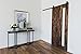 USA Made 6 ft Sliding Wood Barn Door Hardware Kit Artisan Hardware Classic Barndoor System with 6ft Track (Black