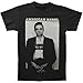 Johnny Cash Men's American Rebel Mugshot T-shirt Black
