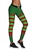 Pink Queen Women's Chic Ugly Santa Christmas Leggings Funny Costume Tights
