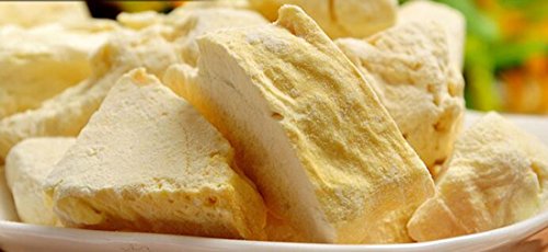 Helen Ou@fujian Specialty: Caisuren Frozen Dried Durian From the Raw Thailand Pillow Durian 100g/3.53oz/0.22lb