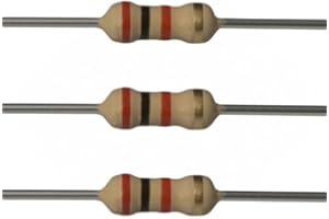 E-Projects 100EP5122K00 2k Ohm Resistors, 1/2 W, 5% (Pack of 100)