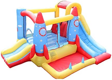 Jjzxd 屋内と屋外のいたずら城オックスフォード布インフレータブルスライドインフレータブルトランポリンコンビネーションスライド Rafgroup