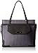 Nine West The Sporting Life Winged MD Bag, Dark Aluminum/Black, One Size