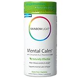 Rainbow Light - Mental Calm, 60 Count, Natural Anxiety & Stress Support