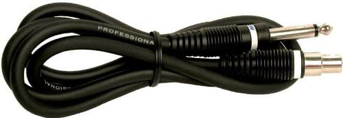 Samson GC32 1/4" to P3 Guitar Cable 3-Foot Instrument Lead for Wireless Transmitters and Amplifiers, black