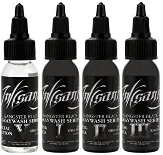 Inksanity Graywash Evilkolors 1 Ounce Set of 4