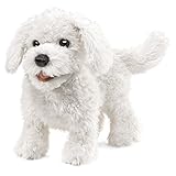 Folkmanis Maltese Dog Hand Puppet