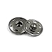 Metal Snap Button Clasps Fastener Press-Stud/Great for Closure Purse Handbag Clothes Sewing Craft,Pack of 10