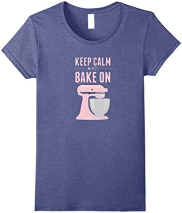 Womens I Love Baking Cookie Mixer Bakery Owner Gift XL Heather Blue