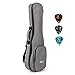 28 Inch Ukulele Case Gig Bag For Baritone or Bass Ukelele Instrument With 3 Uke Picks