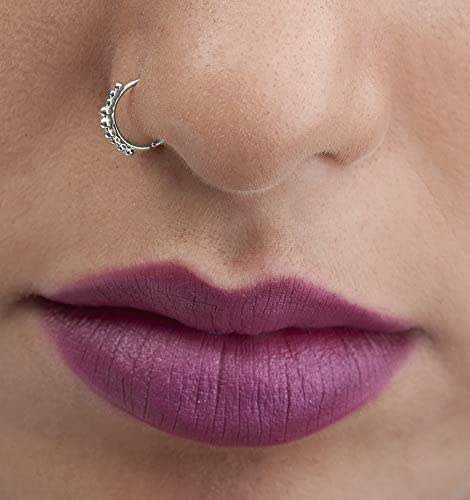 silver nose ring amazon