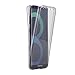 Galaxy S8 Plus Case, LONTECT Soft TPU Crystal Clear Slim 360 Degree Full Body Protective Cover Case for Samsung Galaxy S8 Plus - Grey Clear