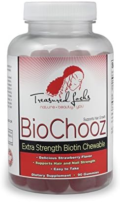 Treasured Locks BioChooz Biotin Chewable Hair Vitamin Gummies