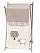 Sweet Jojo Designs Baby/Kids Clothes Laundry Hamper for Little Lamb Bedding