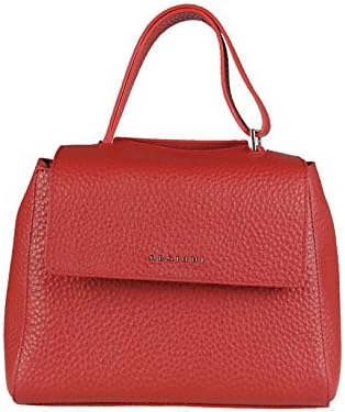 Orciani Women's B1980softmarlboro Red Leather Shoulder Bag