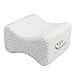 Sweetylife Knee Pillow for Back Pain Sciatica Relief Memory Foam Leg Pillow for Side Sleepers Sleeping With Breathable Zippered Cover