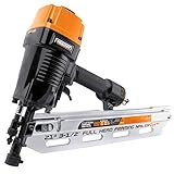 Freeman PFR2190 Pneumatic 21 Degree 3-1/2" Full Round Head Framing Nailer with Case Ergonomic and Lightweight Nail Gun with Interchangeable Trigger, Tool-Free Depth Adjust, and No Mar Tip