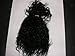 KID MOHAIR NATURAL CURLY DOLL HAIR REBORN MOHAIR DOLL MAKING - 10 GRAMS VARIOUS COLOURS (BLACK)