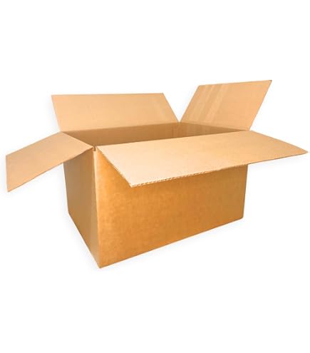 Aviditi Cajas De Carton Corrugado Planas De 24 X 14 X 6 PuLG | Cuotas