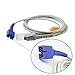 Denshine OxiMax Spo2 Adapter Extension Cable For Nellcor Compatible DEC-8/DEC-4, Extension Cords