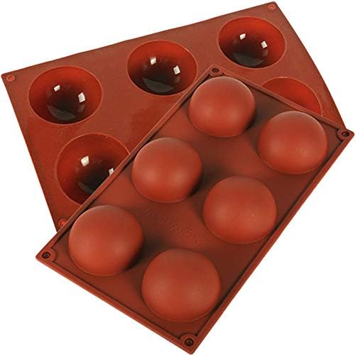 1 piece Half Ball Sphere Silicone Digital Cake Mold Muffin Chocolate Cookie Baking Mould Pan Decoration Tools for Wedding Birthday