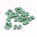 Atoplee 30pcs 2 Pole 2.54mm Pitch PCB Mount Screw Terminal Block Connector