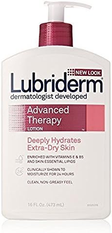 Lubriderm Lubriderm Advanced Therapy Lotion for Extra-Dry Skin, 16-Ounce Pump Bottles (Pack of 2)