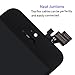 For iPhone 5 Screen Replacement Home Button, Arotech 4.0 inch Full Assembly LCD Display Digitizer Touch Screen Repair Tool Kit Tempered Glass (i5 Black)